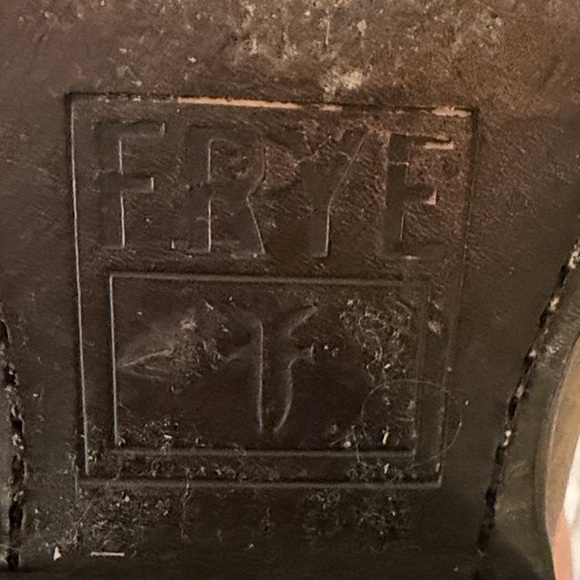 Frye Distressed Brown Western Boots - Picture 11 of 11